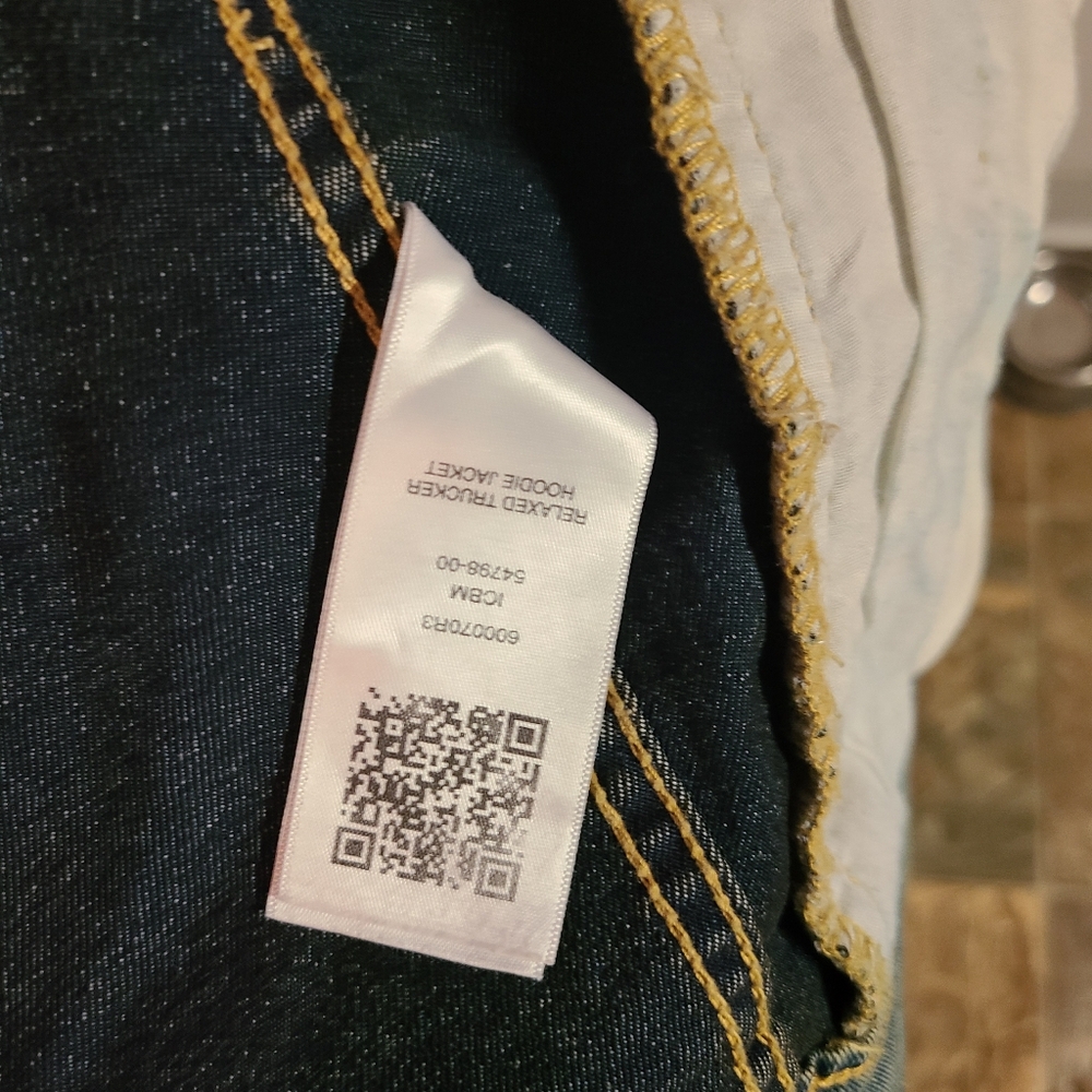 TRUE RELIGION HOODED DENIUM JACKET - Picture 7 of 11